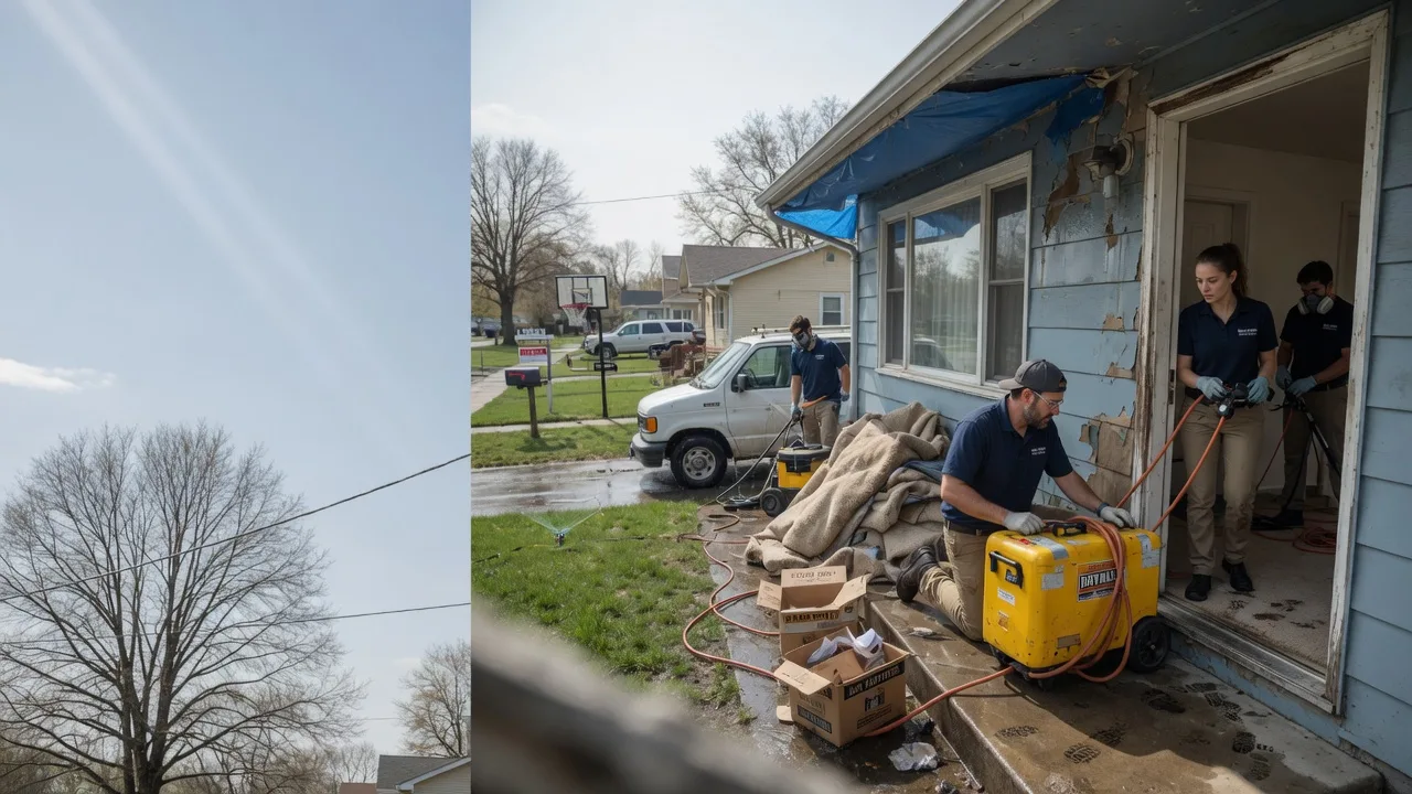 Basement Flood Cleanup in Winfield, TN near me